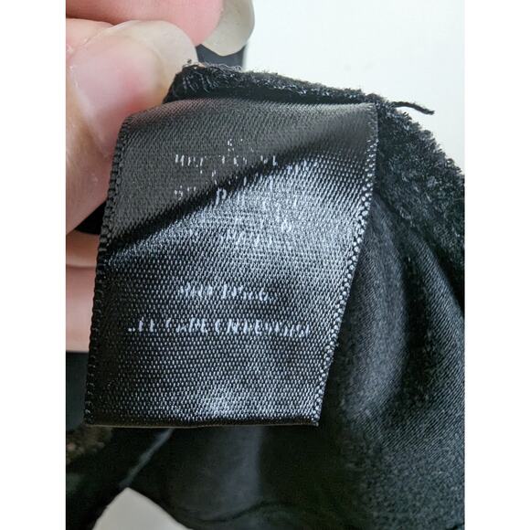 Torrid Starry Skulls Abbey Georgette With Knit Back Blouse - Picture 6 of 7